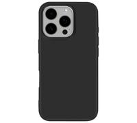 Mayaxess Cover per iPhone 16 Pro Silicone flessibile, Nero