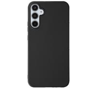 Mayaxess Cover per Samsung Galaxy A55 silicone flessibile sottile, Nero