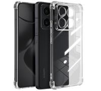 Mayaxess, Cover per Xiaomi 14T Pro Angoli paraurti rinforzati, Trasparente