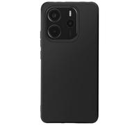 Mayaxess Cover per Xiaomi Redmi Note 14 4G in Silicone Morbido, Nero