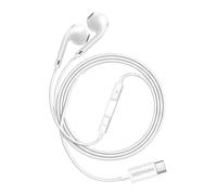 Mayaxess, Cuffie cablate USB-C con microfono integrato per Oppo Reno 14, Bianco