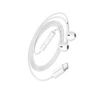 Mayaxess, Cuffie USB-C con filo e microfono integrato per Xiaomi Poco F7, Bianco