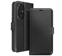 Mayaxess Custodia a libro per Honor 200 Pro Protezione con cinturino, Nero