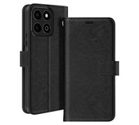 Mayaxess, Custodia a libro per Honor 200 Smart con cinghia a mano, Nero