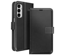 Mayaxess Custodia a libro per Samsung Galaxy A16 Protezione con cinturino, Nero