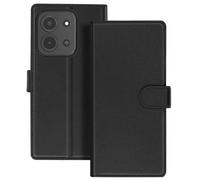 Mayaxess, Custodia a portafoglio 2 in 1 per Redmi 15C con cover staccabile, Nero