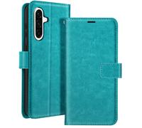 Mayaxess Custodia a Portafoglio con Laccetto per Samsung Galaxy A36, Turchese