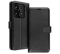 Mayaxess Custodia a Portafoglio con Laccetto per Xiaomi 15, Nero