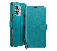 AVIZAR SECURECARD CUSTODIA A LIBRO per Honor 600 Lite, Turchese