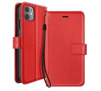 Mayaxess, Custodia a Portafoglio per iPhone 11 con Laccetto e Supporto Video