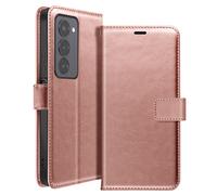 AVIZAR Protettiva MAYRGXR15R Custodia a libro per Xiaomi Redmi 15 5G, Rosa champagne