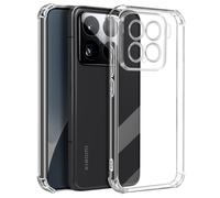 Mayaxess, Custodia Antiurto per Xiaomi 15 Pro Angoli Rinforzati, Trasparente