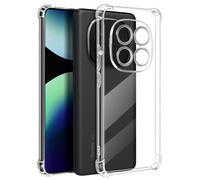 Mayaxess Custodia antiurto per Xiaomi Redmi Note 14 Pro e 14 Pro Plus, Trasparente