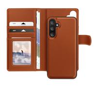Mayaxess Custodia per Samsung Galaxy A16 con Cover Rimovibile, Marrone