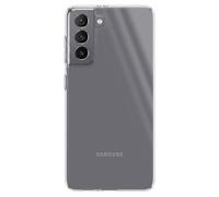 Mayaxess, Custodia per Galaxy S21 in Silicone Gel Morbido Antiurto, Trasparente