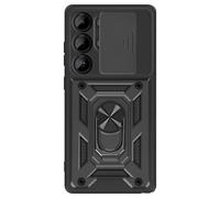Mayaxess, Custodia per Galaxy S25 Ultra Anello Supporto con Protezione Camera