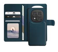 Mayaxess Custodia per Redmi Note 14 Pro e 14 Pro Plus con cover rimovibile, Blu
