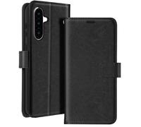 Mayaxess Custodia per Samsung Galaxy A56, portafoglio con cinturino da polso., Nero
