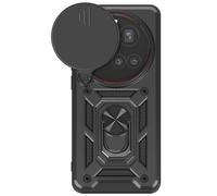 Mayaxess Custodia Xiaomi 15 Ultra Anello Fotocamera, Nero
