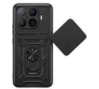 Mayaxess Custodia per Xiaomi 17T Pro con Copri Fotocamera Scorrevole e Anello Magnetico