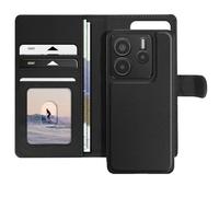 Mayaxess Custodia per Xiaomi Redmi Note 14 5G con cover rimovibile, Nero