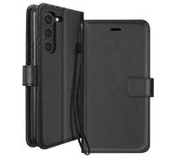 Mayaxess Custodia Portafoglio per Galaxy S23 con Laccetto e Supporto Video