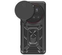 Mayaxess Custodia Xiaomi 15 Ultra Anello Fotocamera, Nero