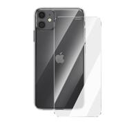 Mayaxess, Kit Cover e Vetro Temperato per iPhone 11 Protezione 360° Anti-urto