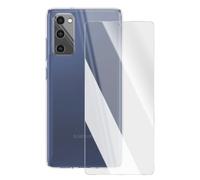 Mayaxess Kit di Protezione per Galaxy S20 FE con Cover e Vetro Temperato 9H Antiurto