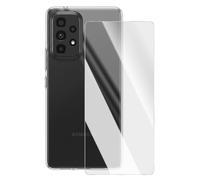 Mayaxess, Pack Protezione per Galaxy A53 5G con Cover e Vetro Temperato 9H