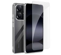 Mayaxess, Pack Protezione per Redmi Note 14 5G Cover Morbida e Vetro Temperato