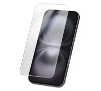 Mayaxess Salvadisplay in vetro temperato per iPhone 16 Durezza 9H antigraffio, Trasparente