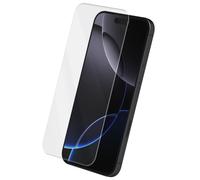 Mayaxess Salvadisplay in vetro temperato per iPhone 16 Pro antigraffio 9H, Trasparente