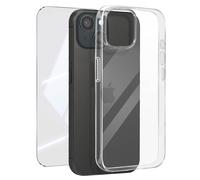 Mayaxess, Set protezione per iPhone 15 cover morbida e vetro temperato 9H