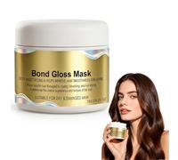 Maybe Paris Bond Gloss Deep Conditioning Mask - Infusa con cheratina idrolizzata e acido ialuronico - Rafforza, leviga, aumenta la lucentezza - Trattamento riparatore per capelli secchi