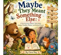 Maybe They Meant Something Else: A Heartwarming Children’s Book About Feelings, Friendship, Kindness, and Emotional Growth