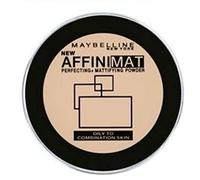 Maybelline Affinimat 40 Pure beige perfezionare Plus, cipria opacizzante, 16 G