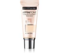 Maybelline Affinitone 02 Porcellana Chiara 30 ml - Fondotinta