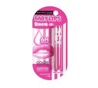 Maybelline Baby Lips balsamo labbra idratante, fioritura rosa, 1,7 g