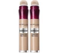 Maybelline Borrador Ojos Tono 08 Buff Corrector De Ojeras, Bolsas E Imperfecciones Pieles Medio Oscuras - 6Ml (Confezione da 2)
