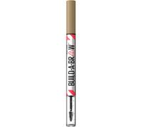 Maybelline New York, 2 in 1 Penna e Gel Sopracciglia, Per Sopracciglia Piene e Naturali, Tenuta Fino a 24 Ore, Waterproof, Formula Vegana, Build A Brow, Tonalità: Blonde