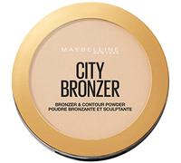 Maybelline City Bronzer Tono 100 Light Cool Polvos Bronceadores Mate Pieles Claras - 8Gr