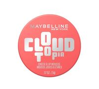 Maybelline New York Mousse Colorata Guance e Labbra, Fino a 14 Ore di Colore*, Formula Ultra Pigmentata, Finish Blur-Matte, Texture Leggera, Cloudtopia, Tonalità: 05 Coral Illusion, 5g