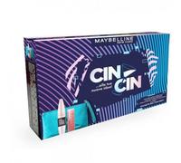 Maybelline Coffret Occhi Ciglia + Rossetto Vinyl Ink 20 - Set makeup