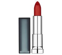 Maybelline Color Sensational Creamy Matte 965 Siren In Scarlet Pintalabios Mate Color Rojo