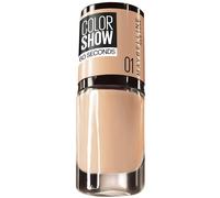 Maybelline New York Color Show Smalto Asciugatura Rapida, 01 Go Bare