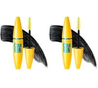 Maybelline Colossal Volum Express Waterproof Black 10 Ml (Confezione da 2)