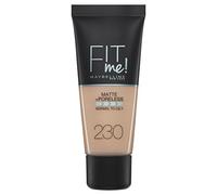 Maybelline Fit Me! Matte + Poreless fondotinta pelle perfetta con effetto matt 30 ml tonalità 230 Natural Buff donna