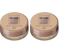 Maybelline Dream Matte mousse, fondotinta, Jade (Confezione da 2)