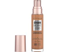 Maybelline Dream Radiant Liquid Medium Coverage Hydrating Makeup, Lightweight Liquid Foundation, Caramel, 1 Fl; Oz